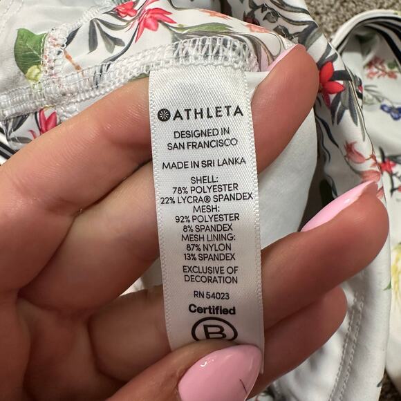 ATHLETA Women's Contender Blossom 7/8 Tight Size M - Picture 11 of 12